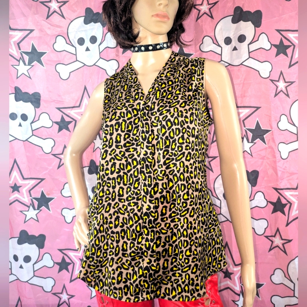 Banana Republic Leopard Blouse
